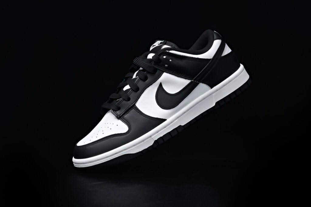 Nike Dunk Low sneaker in bold colorway with streetwear styling